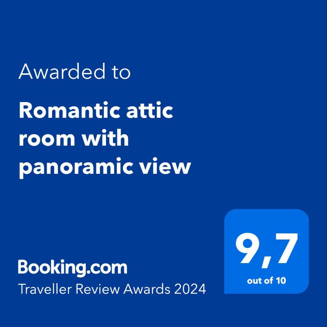 Romantic Attic Room With Panoramic View Bologna Exteriör bild